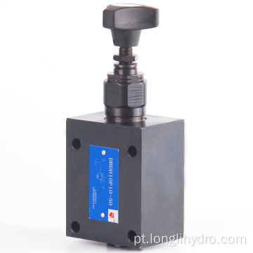 Válvula de alívio de segurança de pressão de montagem DBDH10P